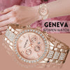 Wrist Watch For Women Women Classic Stainless Steel Crystal Quartz Round Analog