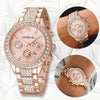 Wrist Watch For Women Women Classic Stainless Steel Crystal Quartz Round Analog