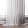 Enhance Your Living Space with Elegant Solid White Tulle Sheer Curtains – Perfect for Living Rooms, Bedrooms, Kitchens, and More