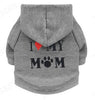 Warm t Jacket - Security Cat Clothes Hoodies - Pet Coats Outfit for Cats, Small Dogs, and Rabbits