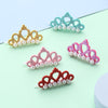 Pet Small Dogs Cat Faux Pearl Crown Shape Bows Hair Clips Head Decoration For Pets Puppy Hairpins Decor Grooming Accessoires