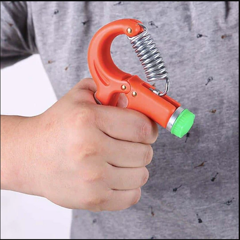 R Type Spring Grip Hand Strength Wrist Strength Arm Muscle Finger Rehabilitation Training for Fitness