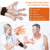 Finger Gripper Finger Exerciser Guitar Finger Exerciser 6 Resistant Levels Recovery Physical Tools Hand Strengthener For Patient and All Men & Women