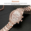 Wrist Watch For Women Women Classic Stainless Steel Crystal Quartz Round Analog