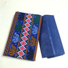 Chic Dress House Wax Fabric Embossing  Ghana  Printed Wax - Fabric African Kitenge Print Wax Fabric- AW30 4 Yards Polyester