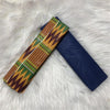 Chic Dress House Wax Fabric Embossing  Ghana  Printed Wax - Fabric African Kitenge Print Wax Fabric- AW30 4 Yards Polyester