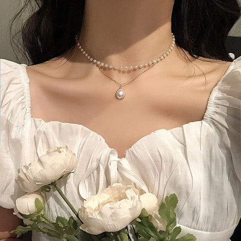 CHIC DRESS HOUSE Neck Chain-Necklace Gold Color Jewelry Pendant Necklaces