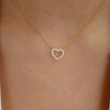 Chic Dress House Heart Neck Chains Grunge Necklaces for Women