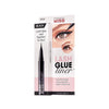 Glueliner 2-In-1 Lash Adhesive Eyeliner Matte Kiss Eyelash Felt-Tip Finish And Black Oz Glue Tip New .17 Felt Liner 0.02