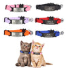 Personalized Cat Collar: ID Tag, Bell, Engraving - Safety Breakaway, Adjustable Nylon for Small Dogs, Puppies, Kittens