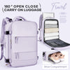 Unisex Travel Companion-Versatile Carry-On Backpack with TSA Approval for Laptops. Ideal for Travel, College, Nursing, or Leisure. Your Stylish Weekender Choice.