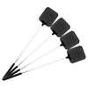 Set of 4 Household Kitchen Manual Tools: Retractable Plastic Fly Swatters with Telescopic Rod – Effectively Trap and Control Flies, Mosquitoes, and Bugs.