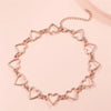 Chic Dress House Heart Neck Chains Grunge Necklaces for Women